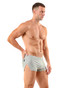 Spicy & Shiny Short Cotton Shorts Grey ZS26 | Side View | Mens Athletic Shorts | Topdrawers Clothing for Men