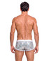 Spicy & Shiny Sequin Sparkly Short Shorts White ZS36 | Rear View | Mens Athletic Shorts | Topdrawers Clothing for Men