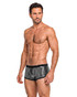 Spicy & Shiny Sequin Sparkly Short Shorts Black ZS36 | Side View | Mens Athletic Shorts | Topdrawers Clothing for Men