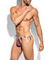 ES Collection Topkapi Bikini Swim Brief Violet 2614 | Side View | Mens Swim Briefs | Topdrawers Swimwear for Men