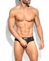 ES Collection Spider Sexy Brief Black UN2181 | Front View | Mens Briefs | Topdrawers Underwear for Men