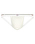 GYM Jockstrap Old School Swim Run Jockstrap  1-Inch Waistband White GYM011 | Front View | Mens Jockstraps | Topdrawers Underwear for Men