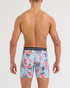 Saxx Volt Boxer Brief Hockey Brawl Blue SXBB85-HBB | Rear View | Mens Boxer Briefs | Topdrawers Underwear for Men