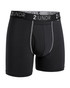 2UNDR Swing Shift Boxer Brief Black Grey 2U01BB-002 | Front View | Mens Boxer Briefs | Topdrawers Underwear for Men