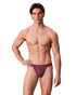 Calvin Klein Sculpt Lace String Thong Established Red NB4629-4GJ | Front View | Mens String Thongs | Topdrawers Underwear for Men