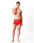 Calvin Klein Brushed Microfiber Stretch Bronze Low Rise Trunk Goji Berry NB4672-VTW | Front View | Mens Boxer Briefs | Topdrawers Underwear for Men