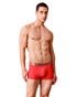 Calvin Klein Brushed Microfiber Stretch Bronze Low Rise Trunk Goji Berry NB4672-VTW | Front View | Mens Boxer Briefs | Topdrawers Underwear for Men