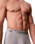 Calvin Klein Icon Cotton Stretch Trunk Limited Edition Harbor Mist NB4461G-PCU | Front View | Mens Boxer Briefs | Topdrawers Underwear for Men