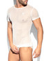 ES Collection Plumetti T-Shirt White TS296 | Side View | Mens T-Shirts | Topdrawers Clothing for Men