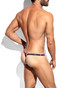 ES Collection Magenta Mini Thong Black UN685 | Rear View | Mens Thongs | Topdrawers Underwear for Men