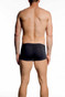 001 Black - JM NATURA Low Rise Pouch Boxer 90394 - Rear View - Topdrawers Underwear for Men