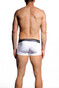 002 White - JM ACTION Low Rise Pouch Boxer 59094 - Rear View - Topdrawers Underwear for Men