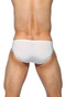 White - Private Structure Desire Intima Mesh Low Rise Bikini DIAMU3455BT - Rear View - Topdrawers Underwear for Men