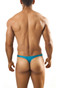 Turquoise Blue - Joe Snyder Thong JS03 - Rear View - Topdrawers Underwear for Men