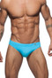 Addicted Basic AD Swim Brief ADS097 - 08 Turquoise - Mens Swim Bikini Briefs - Front View - Topdrawers Swimwear for Men Addicted Basic AD Swim Brief ADS097 - 08 Turquoise - Mens Swim Bikini Briefs - Front View - Topdrawers Swimwear for Men