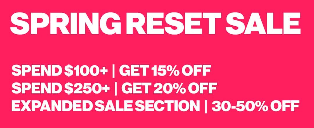 Spring Reset Sale - Topdrawers
