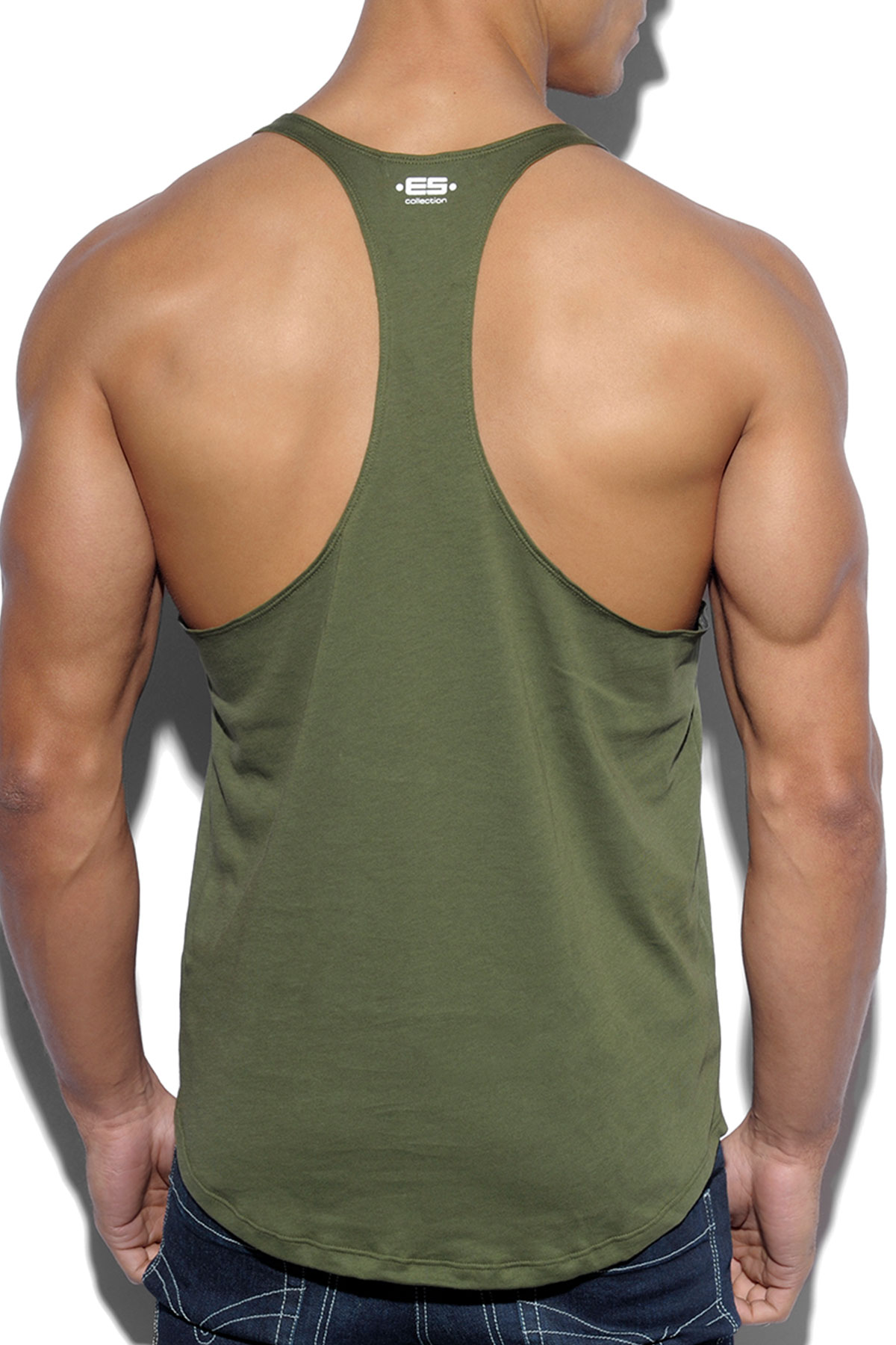 Men's sleeveless t-shirt US Army design muscle tee tank top tshirt 