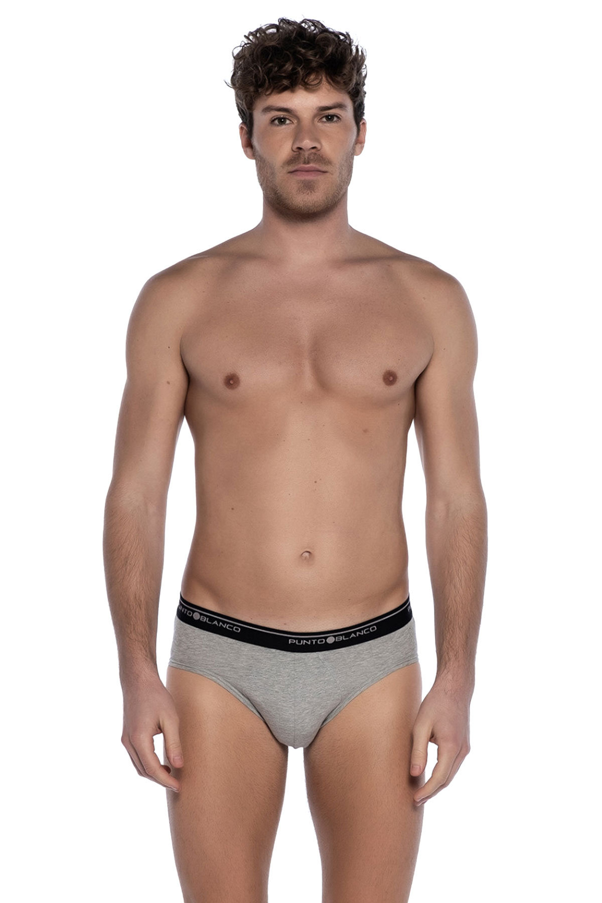 Punto Blanco Basix 3-Pack Brief, Assorted, 5348910-785