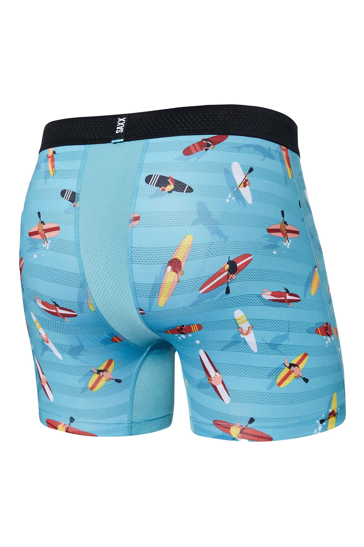 SAXX Men's Drop Temp Boxer Brief - Whale Watch