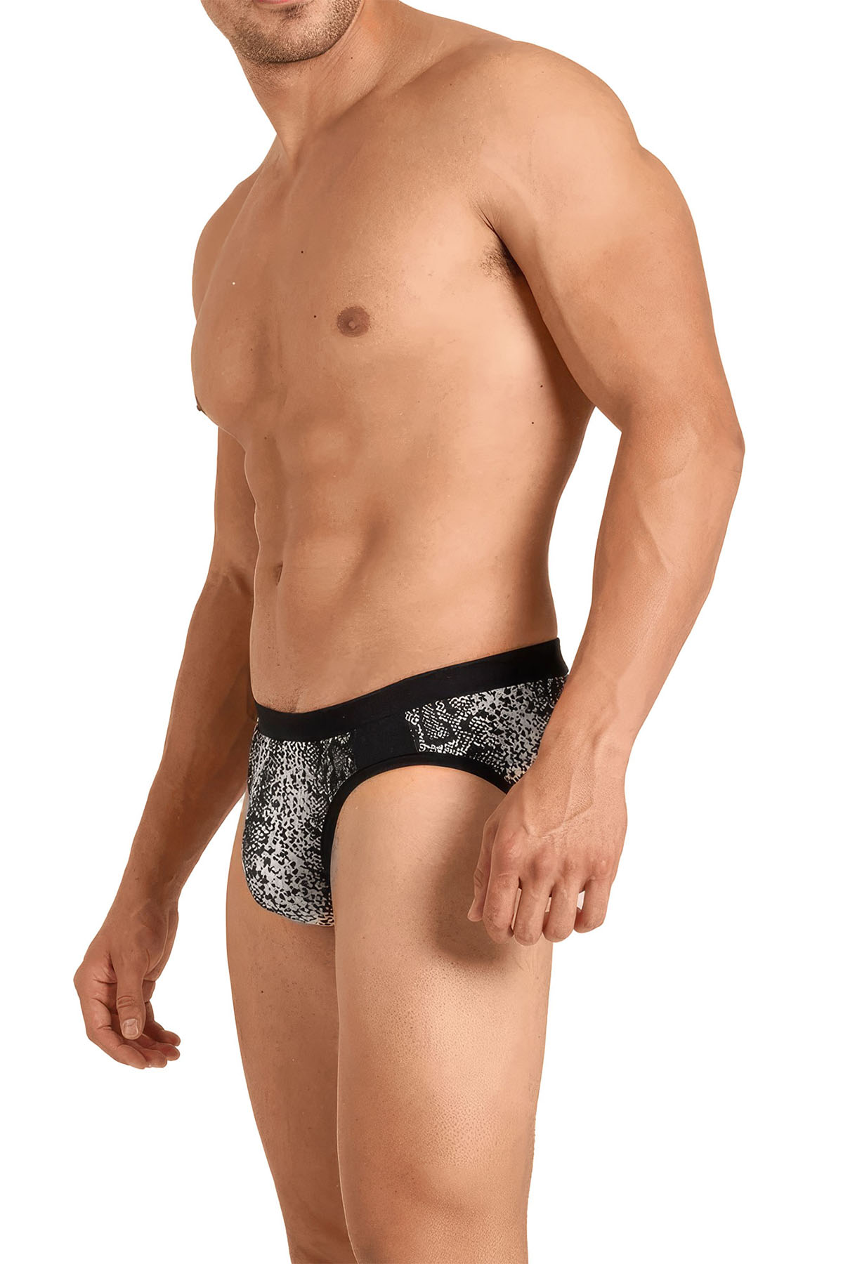 Go Softwear Prowl Python Print Bikini 3411-PYTH Mens Briefs Topdrawers Underwear for