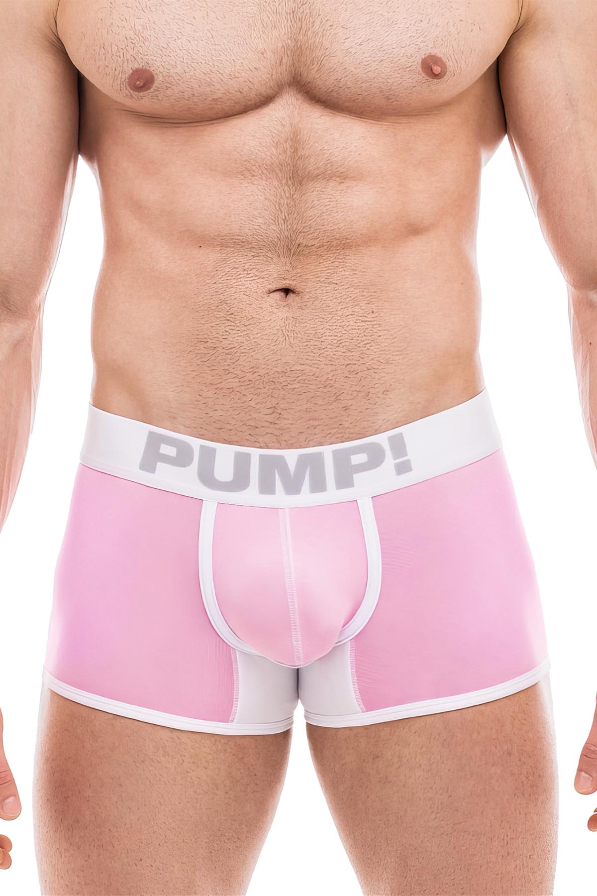 Only elasticated waist boxer shorts in bubblegum pink