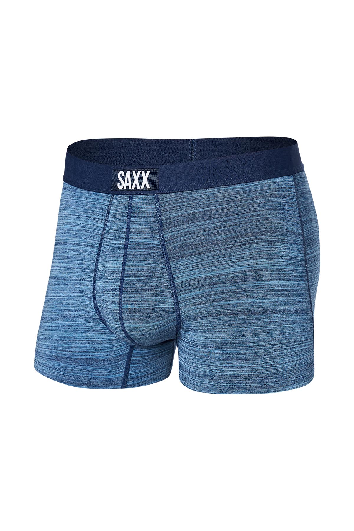 Saxx Vibe Trunk, Spacedye Heather Navy, SXTM35-SHN, Mens Boxer Briefs