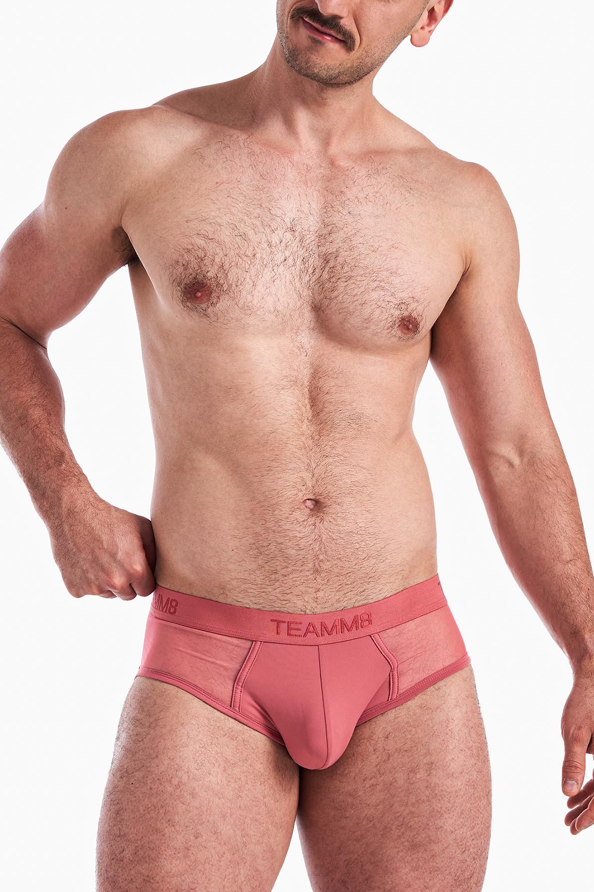 Teamm8 Score Sheer Brief, Baroque Rose, TU-BFSCORS-BR