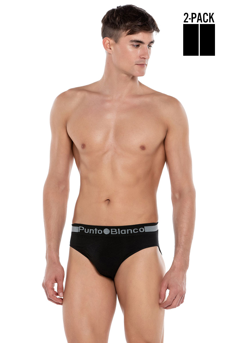 Men's Cotton Briefs Underwear Soft Microfiber Briefs No Front