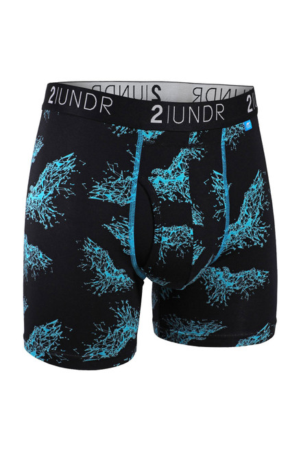 2UNDR - Printed Swing Shift Boxers Parrot