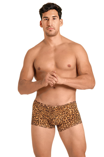 Go Softwear Prowl Cheetah Print Mini Boxer, 3413-CHT, Mens Boxer Briefs