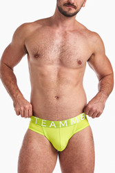 Teamm8 Spartacus Jockstrap | Lime Punch | TU-JKSPAR-LIPU  - Mens Jockstraps - Front View - Topdrawers Underwear for Men
