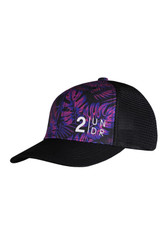 2UNDR Snap Back Mesh Hat | Ultra Viiolet | 2U07PM-345  - Mens Caps - Front View - Topdrawers Clothing for Men
