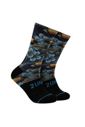 2UNDR Flex Crew Sock | Toucan | 2U81PS-351  - Mens Socks - Front View - Topdrawers Underwear for Men
