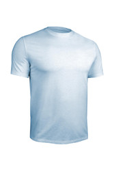 2UNDR Luxury Crew Tee | Heathered Light Blue | 2U09CN-HLB  - Mens T-Shirts - Front View - Topdrawers Clothing for Men
