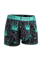 2UNDR Swing Shift Trunk | Crowns | 2U01TR-406  - Mens Trunk Boxer Briefs - Front View - Topdrawers Underwear for Men
