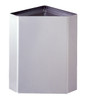 Bobrick B-268 - Surface-Mounted Corner Waste Receptacle Bobrick B-268 - Surface-Mounted Corner Waste Receptacle