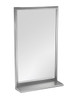 ASI 20655 - ROVALâ„¢ Stainless Steel Mirror with Shelf