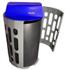 Frost 2020-Blue - Stingray Indoor / Outdoor Waste Receptacle