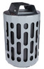 Frost 2020-Black - Stingray Indoor / Outdoor Waste Receptacle