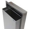 Frost 330 - Semi Recessed Waste Receptacle