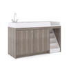 Tot Mate TM8520A - Toddler Walkup Changing Table ( Shadow Elm Gray ) Tot Mate TM8520A - Toddler Walkup Changing Table ( Shadow Elm Gray )