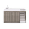 Tot Mate TM8520A - Toddler Walkup Changing Table ( Shadow Elm Gray ) Tot Mate TM8520A - Toddler Walkup Changing Table ( Shadow Elm Gray )