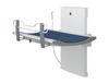 Pressalit SCT 3000 - Powered Adult Change Table with Safety Rail - Sapphire Blue (55" Long) Pressalit SCT 3000 - Powered Adult Change Table with Safety Rail - Sapphire Blue (55" Long)