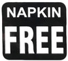 Frost 606-510 Free - Free Decal for Napkin Vendor