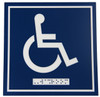 Frost 964 - Wheelchair Washroom Signage with Braille Emboss