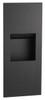 Bobrick B-36903.MBLK - Paper Towel Dispenser/Waste Bin (Matte Black)