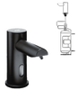 ASI 0391-6-1AC-41 - EZ Fill Liquid Soap Dispenser (AC) - Matte Black, 1L (6 Pack +Remote) 