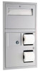 Bobrick B-3574 - ClassicSeries Recessed Seat-Cover Dispenser Sanitary Napkin Disposal and Toilet Tissue Dispenser