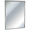 ASI 0620-4248 - Stainless Channel Frame Mirror - 42"W X 48"H