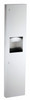 Bobrick B-38032 - TrimLineSeries Semi-Recessed Paper Towel Dispenser/Waste Receptacle